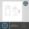Vaxcel Winfield 1 Light Dusk to Dawn Matte Black Outdoor Wall Lantern Clear Cylinder Glass T0683 - alternate 6